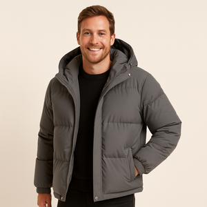 Vero – Men’s Puffer Jacket | Geïsoleerd, Met Capuchon 3